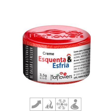 Excitante Unissex Pomada Esquenta Esfria 3,5g (HC577) - Padrão