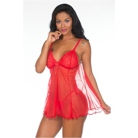 Camisola Dai (PS8072) - Vermelho