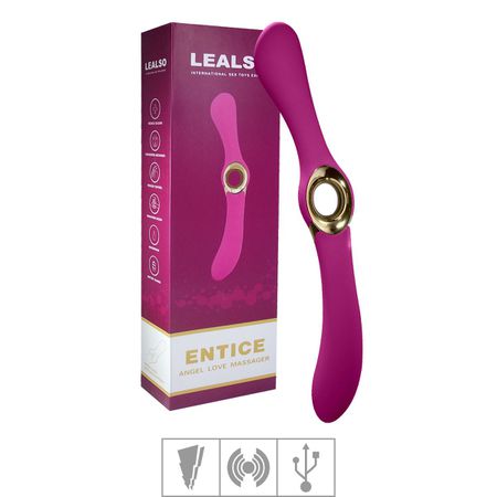 *Vibrador Lealso Entice Recarregável SI (5300 - ST234) - Rosa