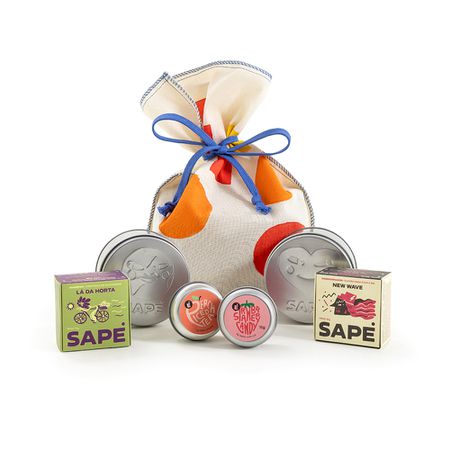 Kit Presente • Duo Volume & Lip Balms - Sapė #timetoclean