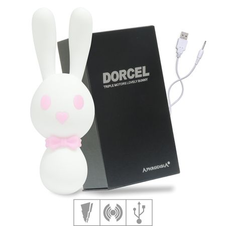 *Vibrador Recarregável Dorcel Duplo SI (5606-17014) - Branco