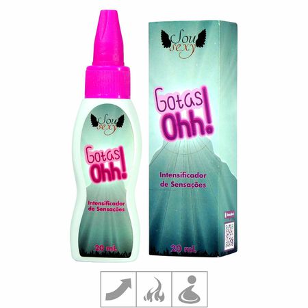 *PROMO - Excitante Unissex Gotas Ohh! 20ml Validade 05/22 (17268) - Padrão