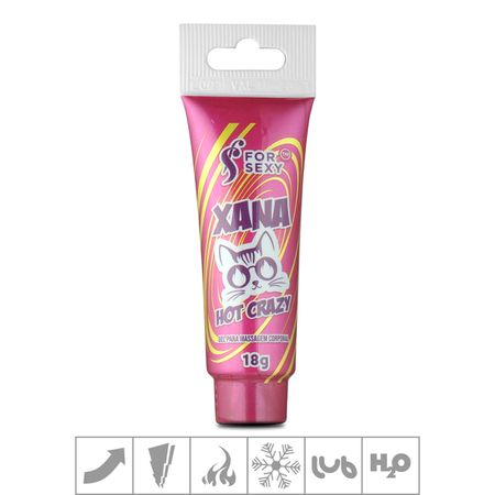 Excitante Feminino Xana Hot Crazy Bisnaga 18g (17617) - Padrão