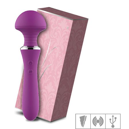 *Massageador Recarregável Varinha Mágica(18003) - Magenta