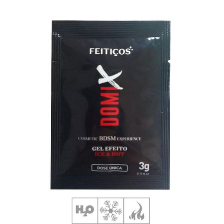 Excitante Unissex Domix BDSM 3g (312100) - Ice e Hot