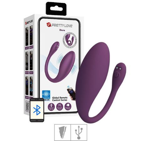 Cápsula Vibratória Recarregável Dora SI (4004) - Roxo