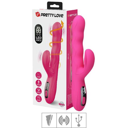Vibrador Com Ondulações Winters SI (4122) - Pink