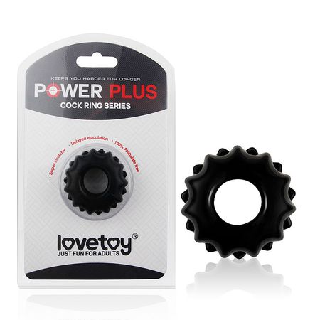 *Anel Peniano Love Toy SI - (1239-1243) - Preto