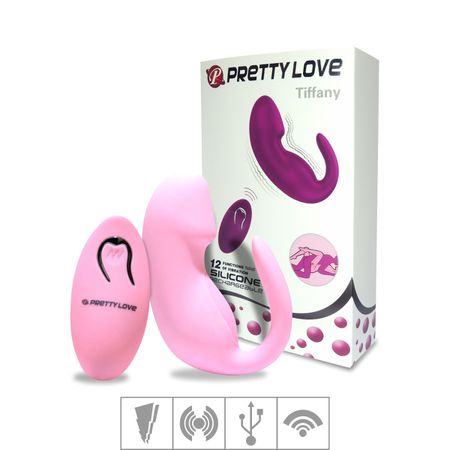Vibrador Para Casal Recarregável Pretty Love Tiffany SI (6004) - Rosa