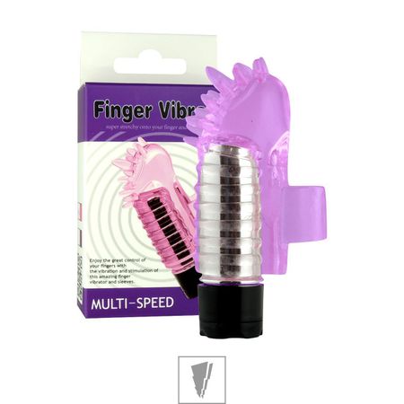 Capa Para Dedo Com Vibro Finger Vibrator SI (6070-MV005A) - Roxo