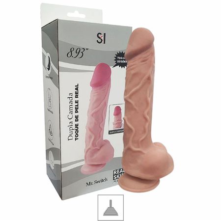 Prótese 17x15cm Com Vértebra e Ventosa Mr. Switch SI -(7993) - Bege