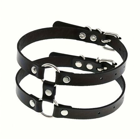 Coleira Choker Dupla (9671) - Preta