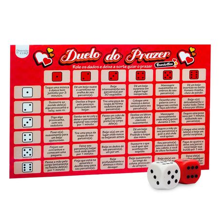 Jogo Duelo do Prazer Romântico (DP1100) - Padrão
