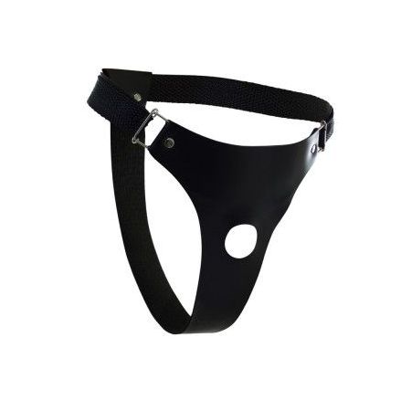 *Cinta Com 1 Furo Dominatrixxx (DX321) - Preto