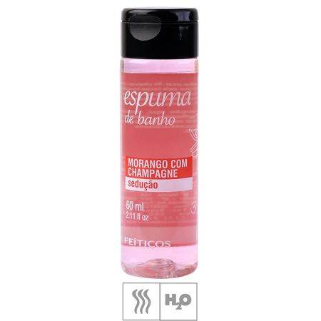 Espuma de Banho Feitiços Sedução 60ml (FE9328) - Morango c/ Champagne