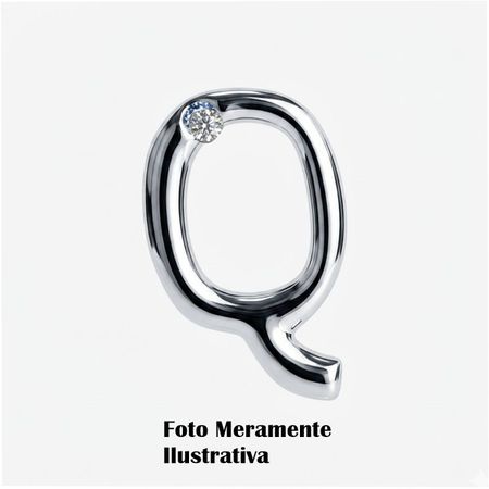 Letras Para Personalização Cromada (HA180C) - Q