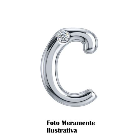 Letras Para Personalização Cromada (HA180C) - C