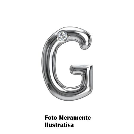 Letras Para Personalização Cromada (HA180C) - G