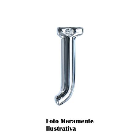 Letras Para Personalização Cromada (HA180C) - J