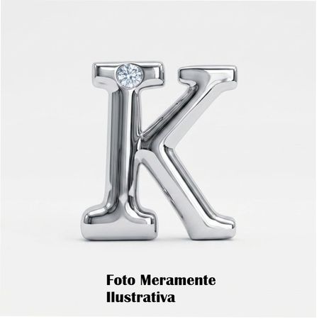 Letras Para Personalização Cromada (HA180C) - K