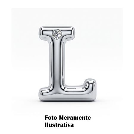 Letras Para Personalização Cromada (HA180C) - L