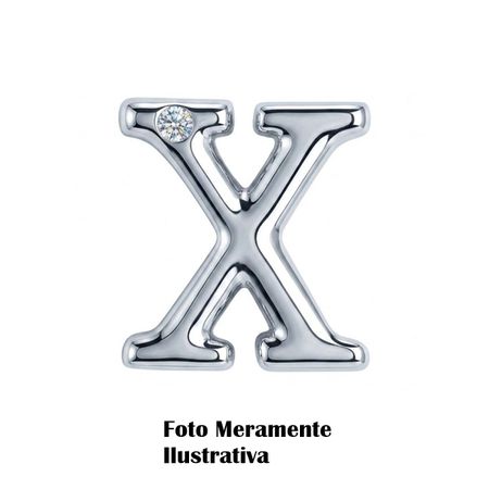 Letras Para Personalização Cromada (HA180C) - X