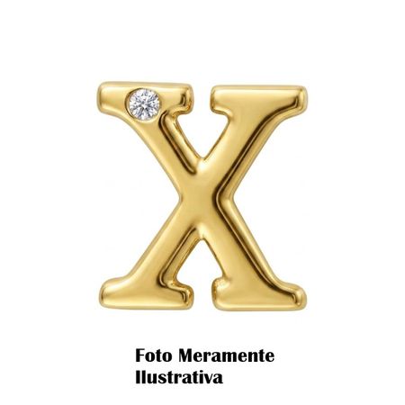 Letras Para Personalização Dourada (HA180D) - X