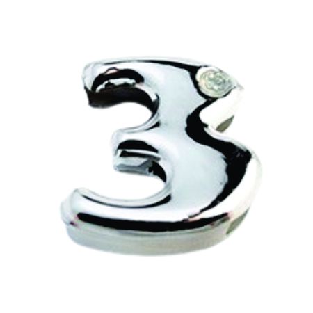 Número Para Personalização Cromado (HA180NC) - 3