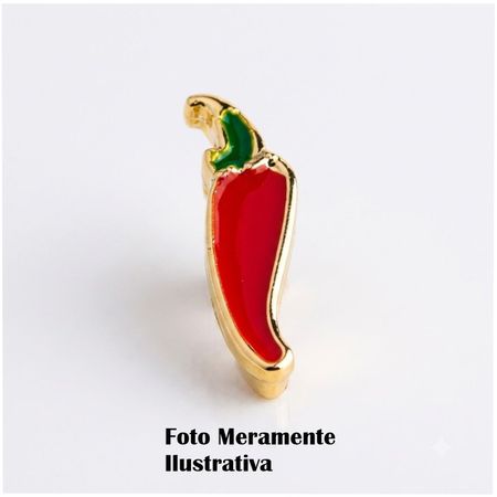 Separador de Palavras Formato de Pimentinha (HA180PI) - Dourado