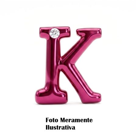 *Letras Para Personalização Rosa (HA180R) - K