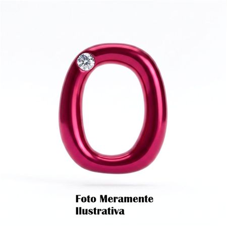 *Letras Para Personalização Rosa (HA180R) - O