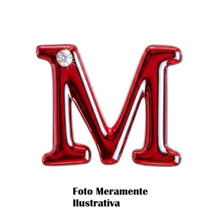 *Letras Para Personalização Vermelha (HA180V) - M