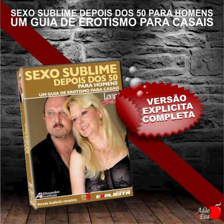 *DVD Educativo Sexo Sublime Depois Dos 50 Para Homens (00746-ST282) - Padrão