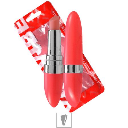 Vibrador Formato De Batom VP (MV017-ST380) - Vermelho