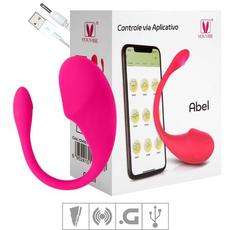 Estimulador Via APP Ponto G Abel VP (OV051) - Pink