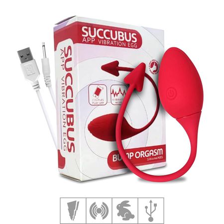 *Estimulador Ponto G Com Controle Via APP (OV053) - Vermelho