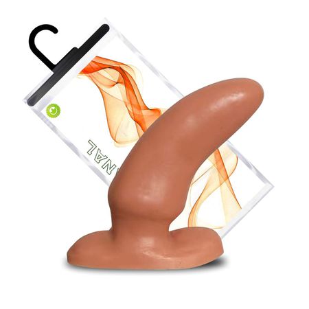 *Plug em PVC Torto 11cm (P4211) - Bege
