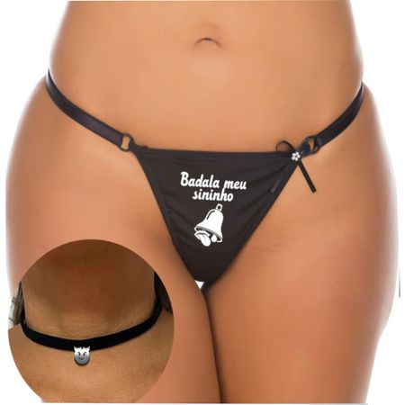 Kit "Badala Meu Sininho" (PS6209) - Preto