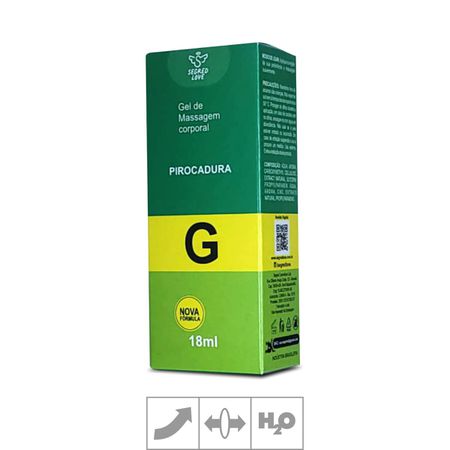 Excitante Masculino Pirocadura (Dipiroca Dura) 18ml (SL029) - Padrão