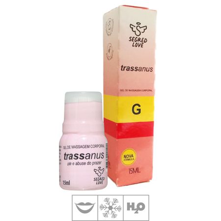 Gel Para Beijo Grego Trassanus 15ml (SL1733) - Menta