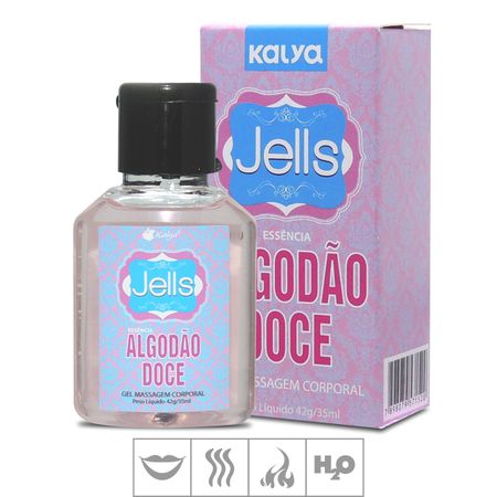 *Gel Comestível Jells Hot 30ml - (ST106) - Algodão Doce