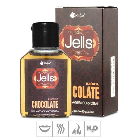 *Gel Comestível Jells Hot 30ml - (ST106) - Chocolate