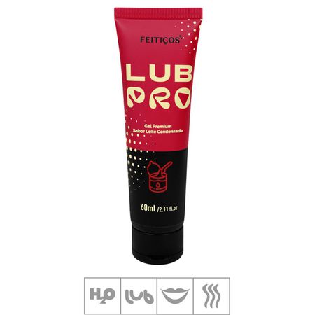 Lubrificante Beijável LubPro Premium 60ml (ST115) - Leite Condensado