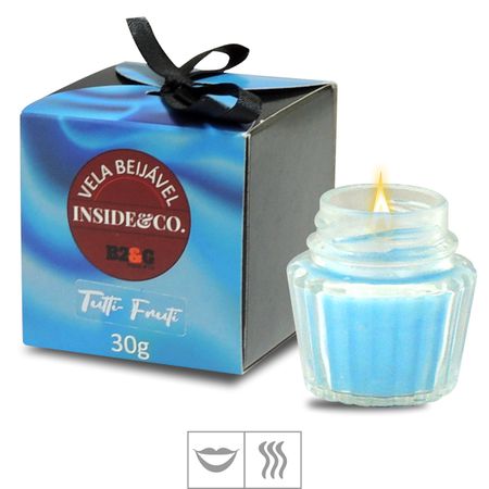 *Vela Beijável Inside 30g - (ST147) - Tutti-Frutti