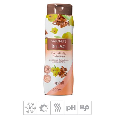 Sabonete Feminino Íntimo Apinil 200ml (ST183) - Barbat. e Aroeira