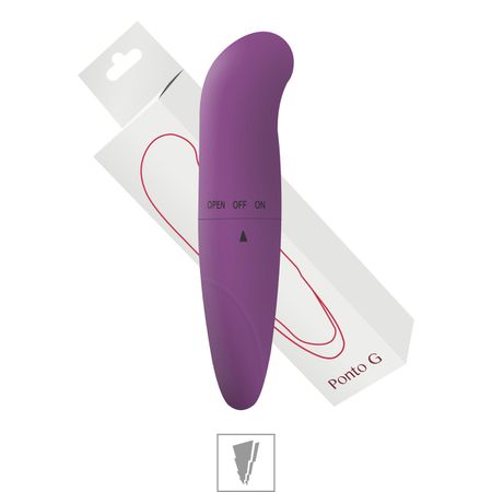 Vibrador Ponto G Linha Color Aveludado VP (PG025-ST228) - Roxo