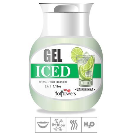 Gel Comestível Hot Flowers Iced 35ml (ST572) - Caipirinha