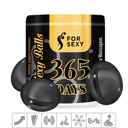 Bolinha Funcional Sexy Balls 3un (ST733) - 365 Days