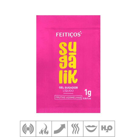 Sugalik Sugador Líquido Sachê 1g (ST963) - Frutas Vermelhas