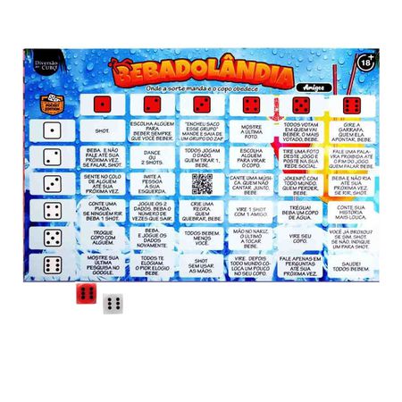 Jogo Bebadolândia Amigos (TB2100) - Padrão